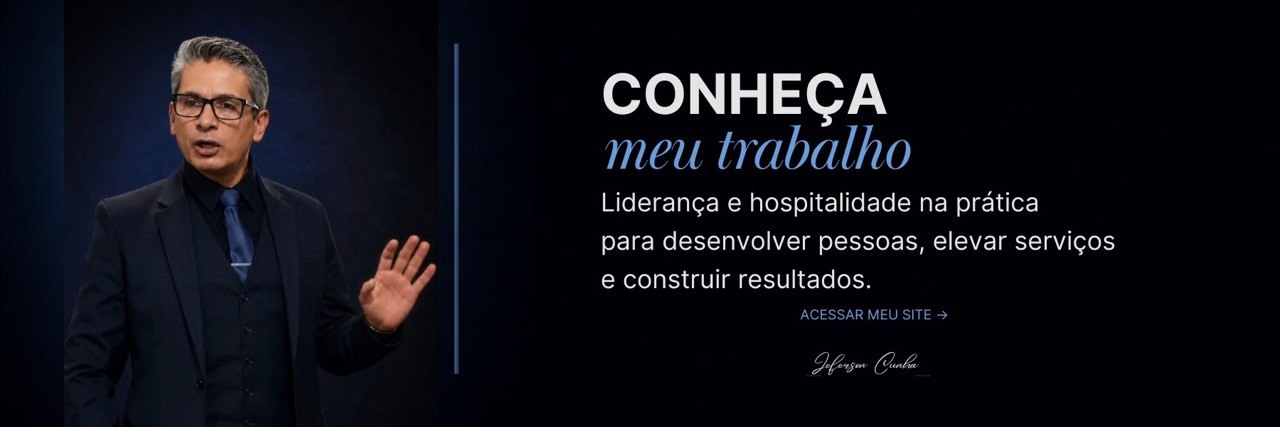 Conheça meu trabalho: liderança e hospitalidade na prática